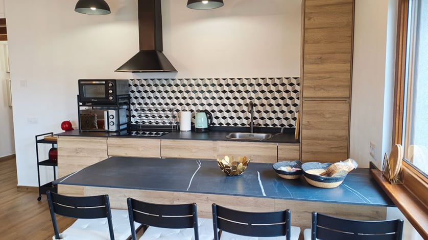 Cocina de apartamento turístico en Cangas de Onís