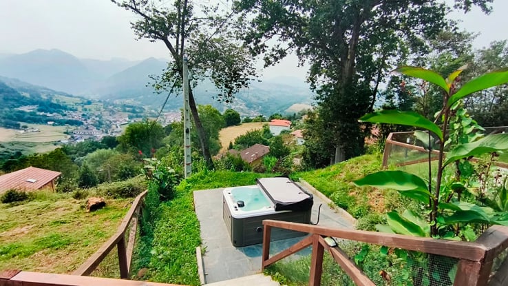 Montes Vindios. Vistas Cangas de Onís, Asturias